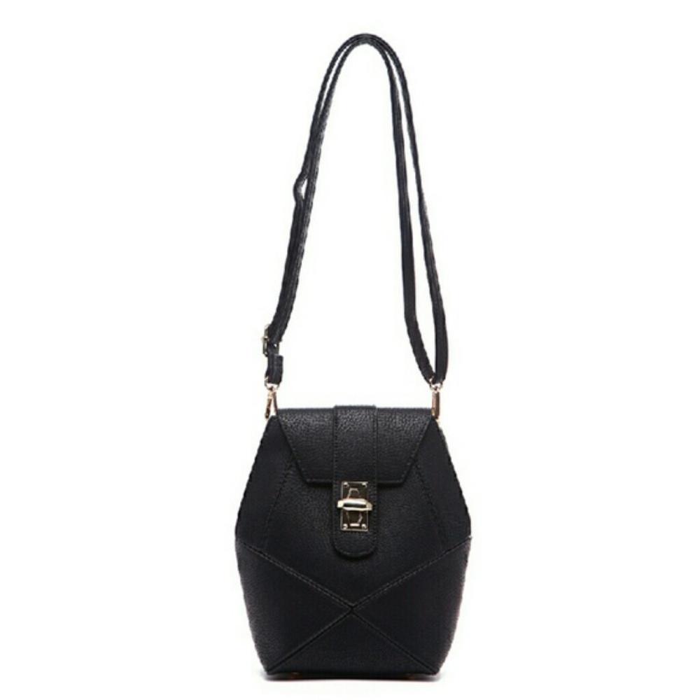 NEW! Pink Haley Frida Front Lock Patch Crossbody - Picture 4 of 6
